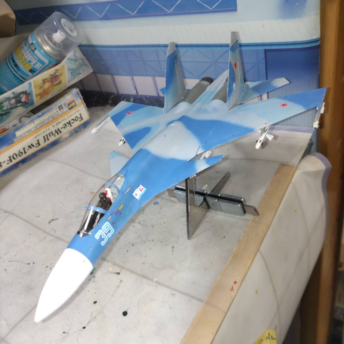 1/72 Russia Air Force spo -i27 final product junk treatment 