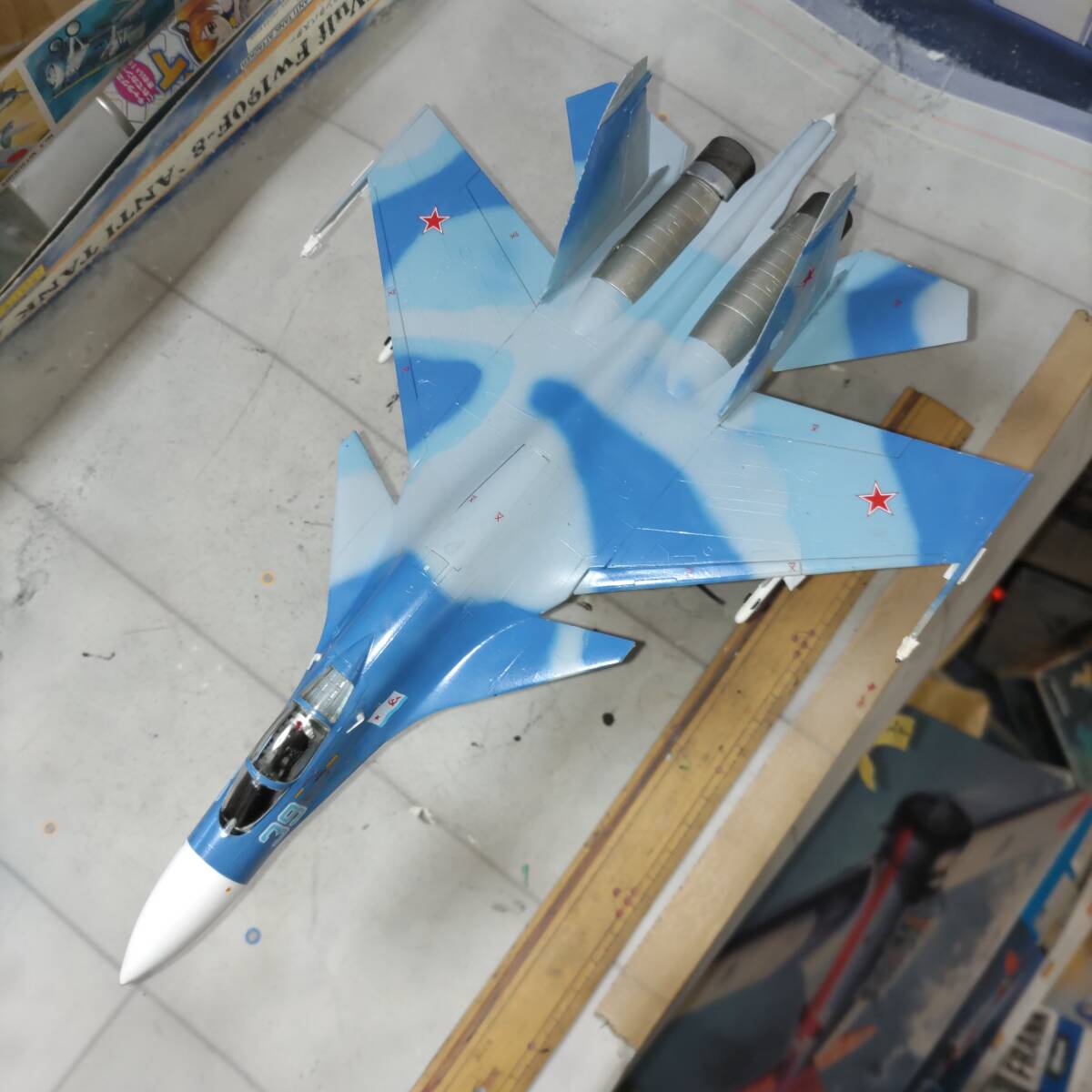1/72 Russia Air Force spo -i27 final product junk treatment 
