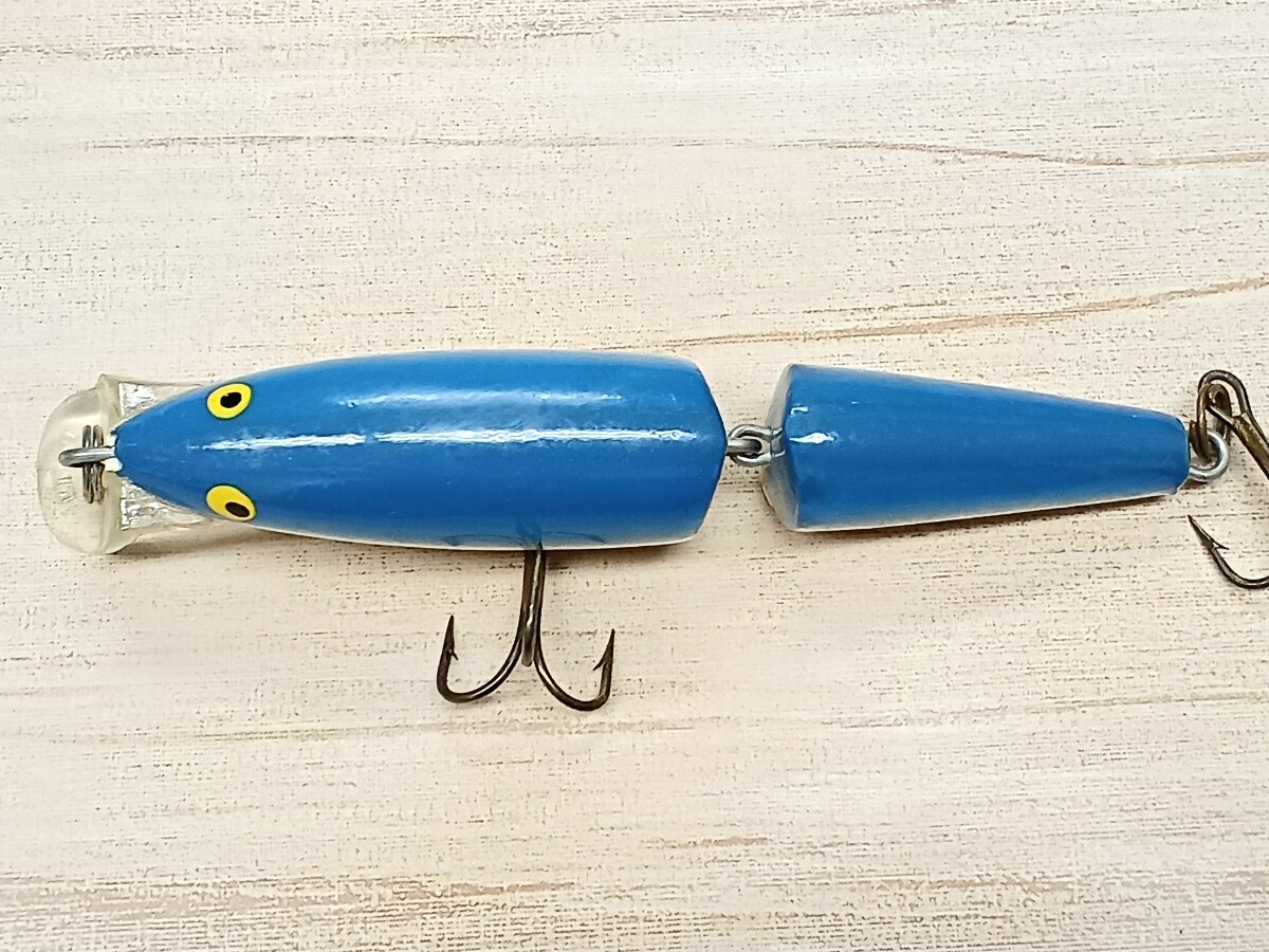 ラパラ カウントダウンジョインテッドCDJ-9 11.5g RAPALA B シーバスフィッシング バス釣り ソルト トラウト ウッドプラグ 中古ルアーの画像3