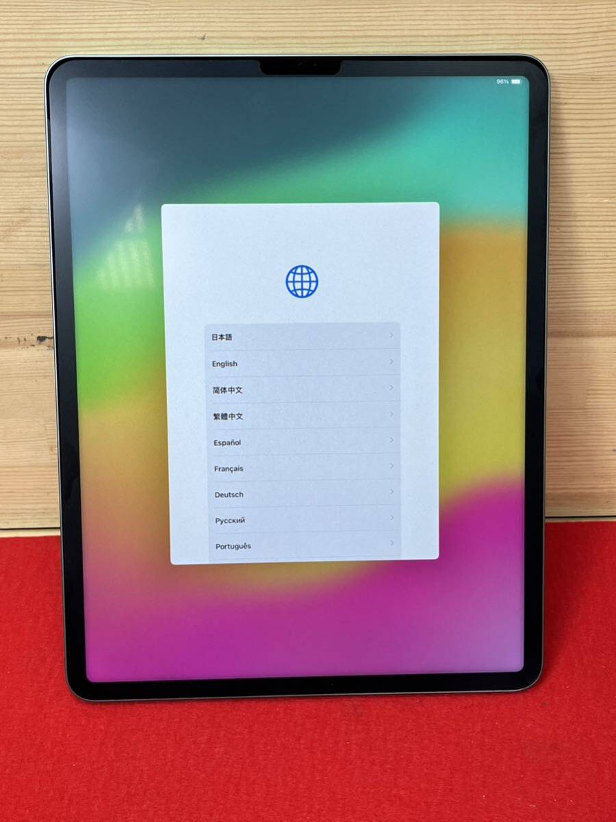 C01 【初期化済み】Apple iPad Pro 第5世代 12.9インチ 512GB Wi-Fi 2021年春モデル MHNK3J/A A2378 スペースグレイ_画像8