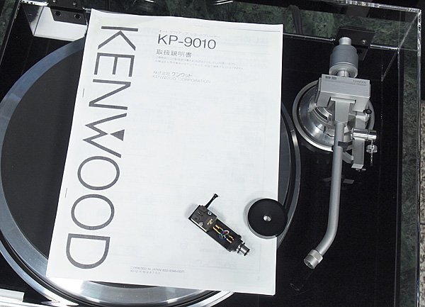 KENWOOD KP-9010 ♪滑らかな回転が静寂を生む♪ ケンウッド レコードプレーヤー【audio-technica AT32EII 付属・ケア済／美品】_画像10