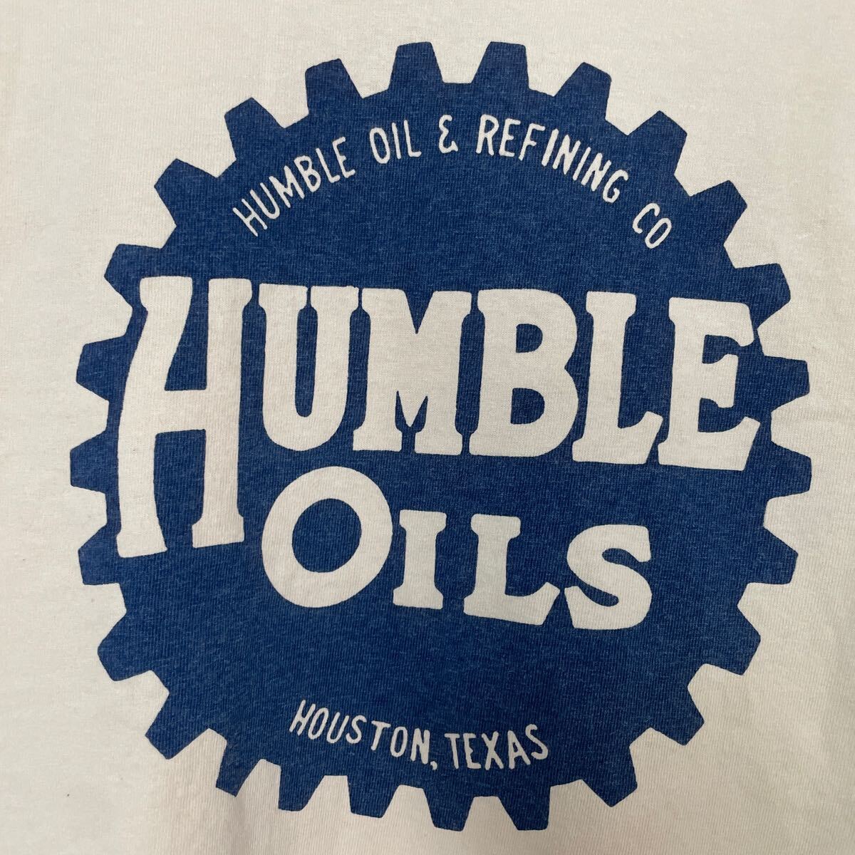 レア 13ss FREEWHEELERS フリーホイーラーズ HUMBLE Johnson Oils Tシャツ S_画像3