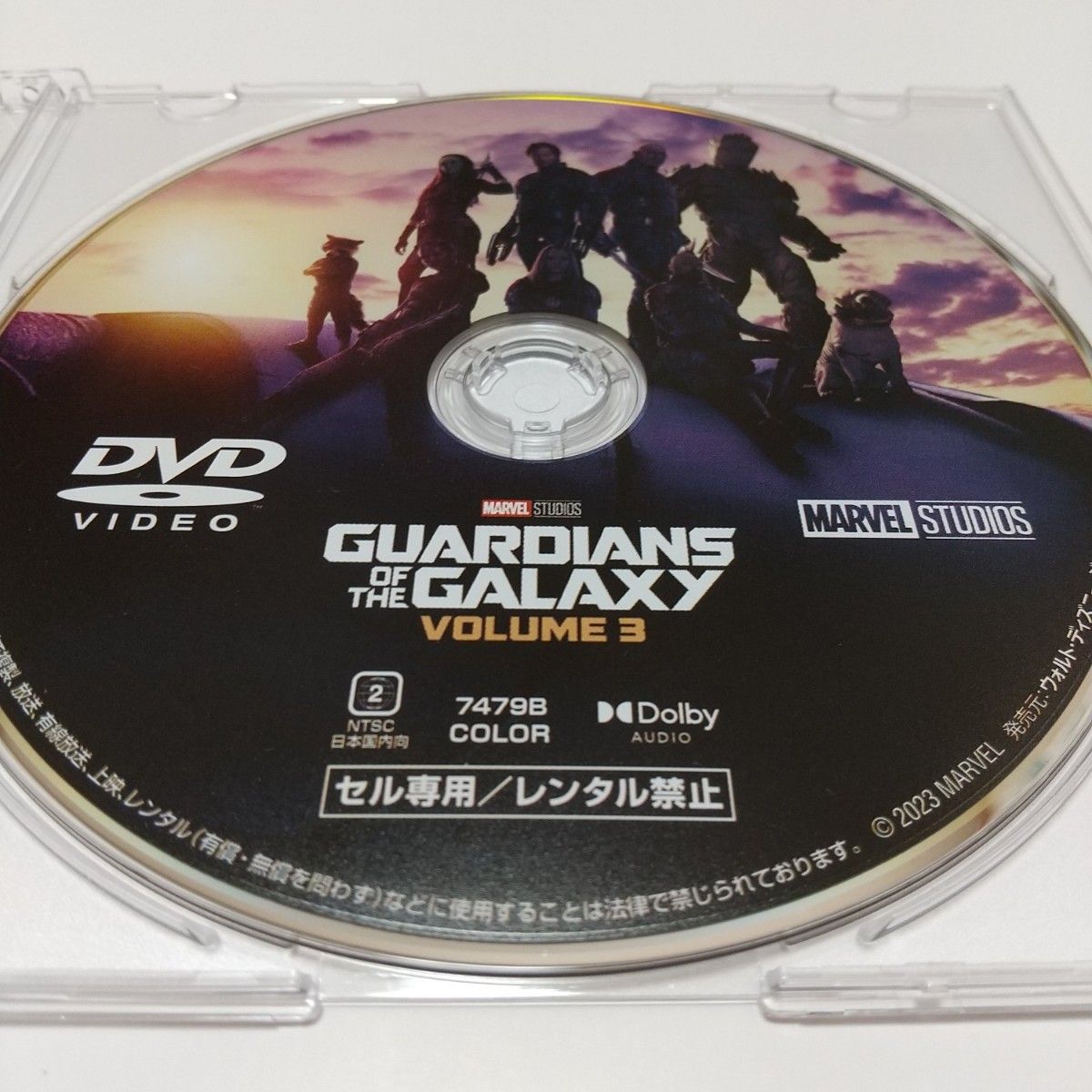 ガーディアンズ・オブ・ギャラクシー:VOLUME 3　DVDディスク
