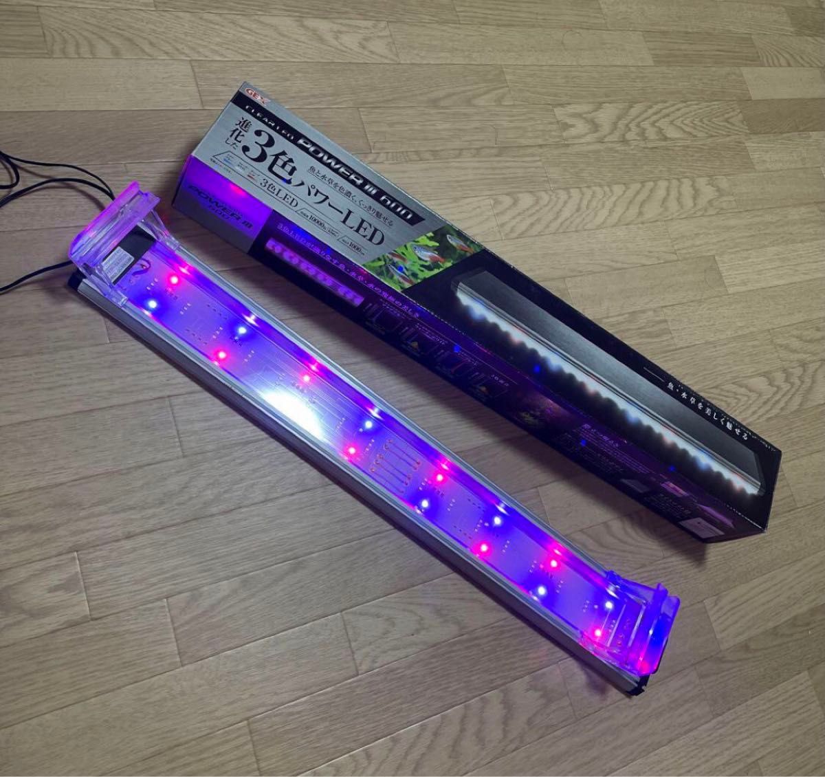 GEX クリア LED ライト 60 cm