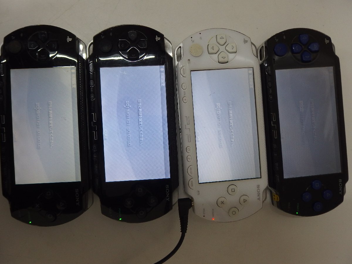 8#/Zk4117 SONY PlayStation portable PSP-1000 power supply 0/ liquid crystal 0/ battery attaching 10 pcs. set Junk 