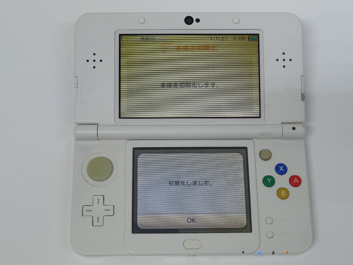 ユ■/Zこ7871　任天堂 new NINTENDO 3DS new ニンテンドー 3DS 本体 訳あり ジャンク / 保証無_画像3