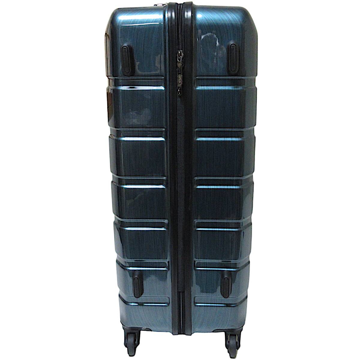 【訳アリ】【未使用】◆スーツケース 96L エメラルド 大型 軽量◆TSA ロック キャリーケース キャリーバッグ◆J2242a_画像3