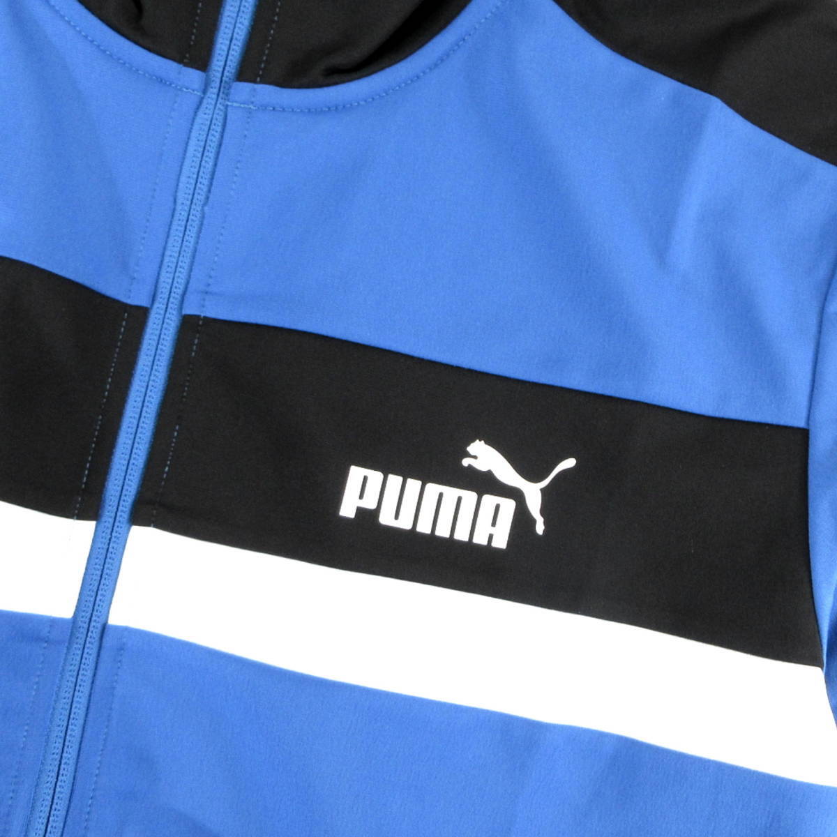 新品◆PUMA◆レトロ トレーニング トラックスーツ 上下セット L ブルー/ブラック◆プーマ ジャージ セットアップ スポーツ◆J011の画像5