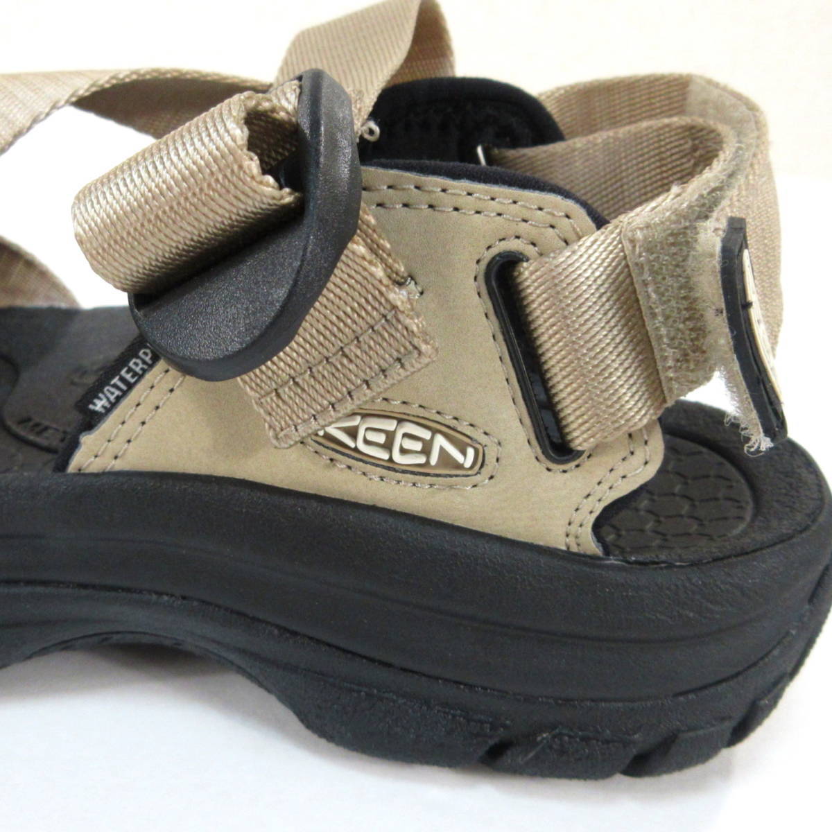 新品◆KEEN◆防水素材 速乾 軽量 ZERRAPORT 2 ゼラポート ツー 27.0cm サファリ/ブラック◆キーン アウトドア サンダル◆J2405_画像8