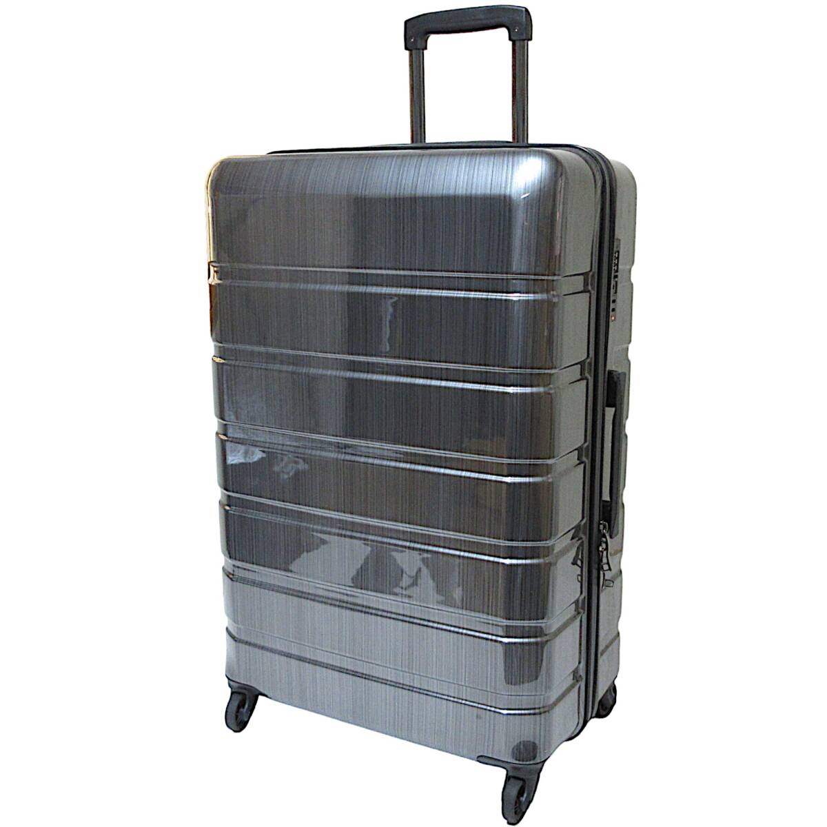 [ перевод есть ][ не использовался ]* чемодан 96L черный большой легкий *TSA блокировка Carry кейс дорожная сумка *J2431