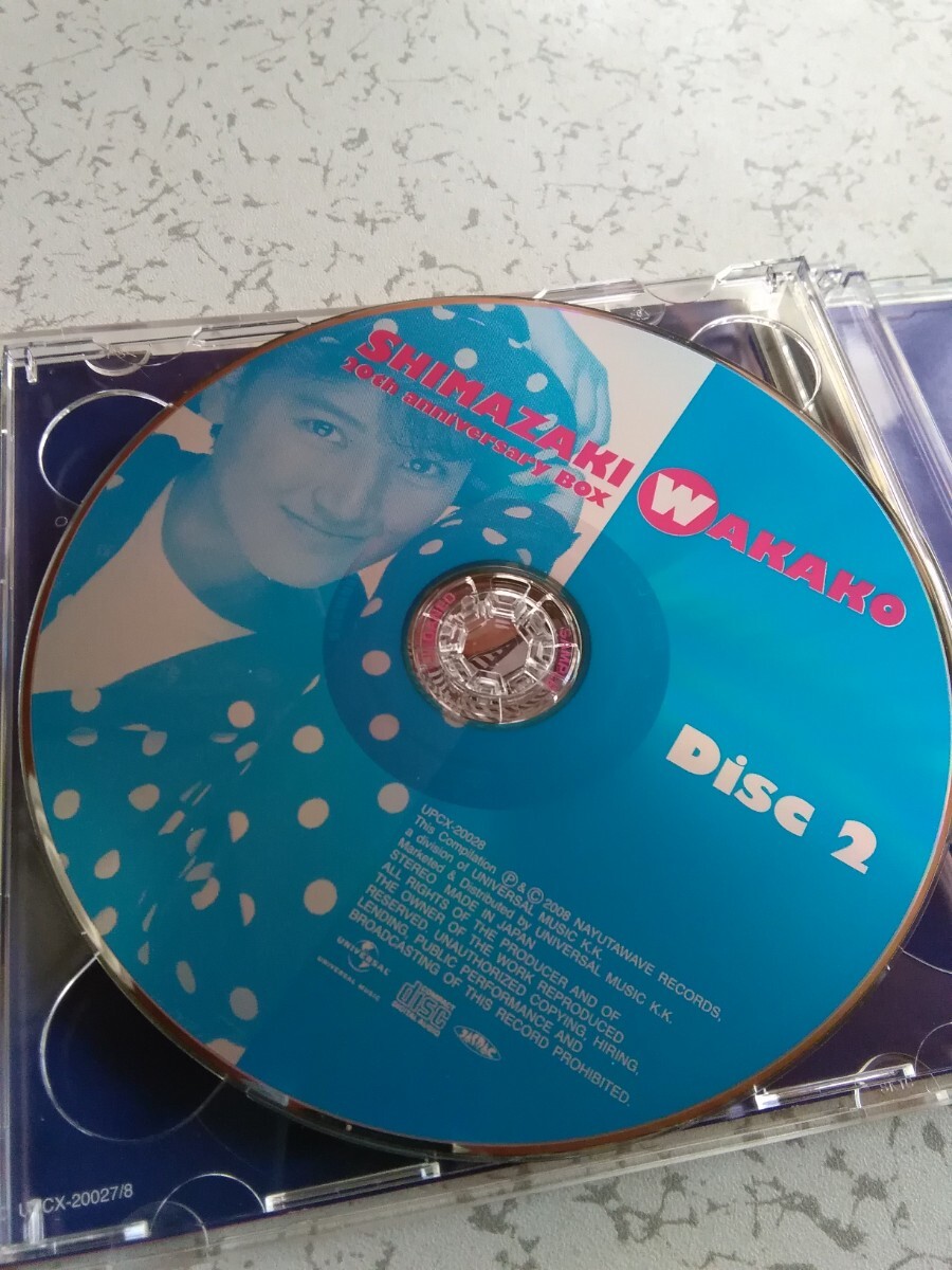 (美品) 島崎和歌子 CD DVD 20th Anniversary BOX ボックス 20周年 フォトカード３枚 フォトスタンド付きの画像8