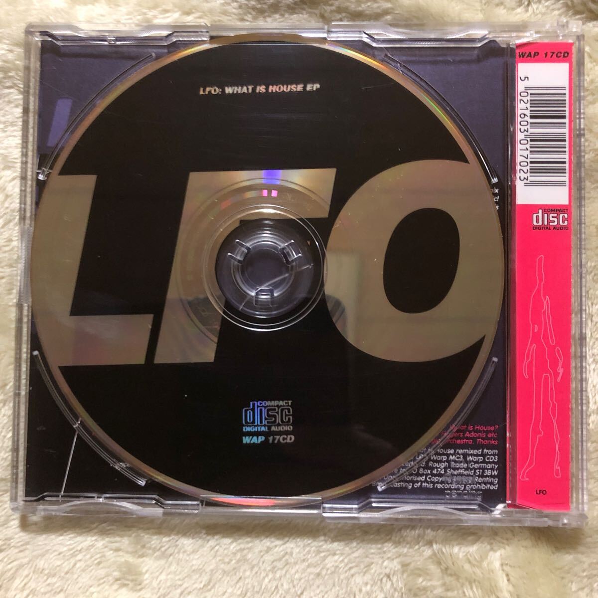 LFO/What Is House EP “Tan Ta Ra”(Moby Remix)他4曲収録CDシングル 貴重廃盤！の画像2