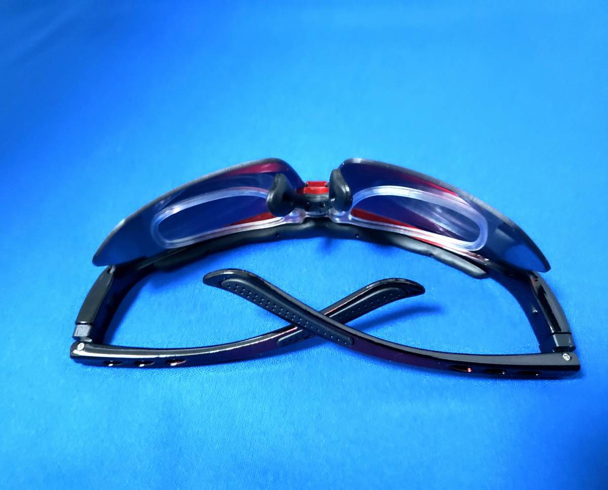 偏光レンズ スポーツサングラス メンズ レディース 交換レンズ５枚 UV400 紫外線 カット 度付き対応インナーフレーム付_画像4