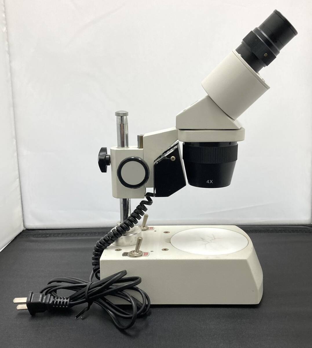 〈光学機器〉Carton カートン 顕微鏡 M-917 SCC-40 接眼レンズ WF 5X WF 5X 【中古/現状品】004607-⑤_画像5