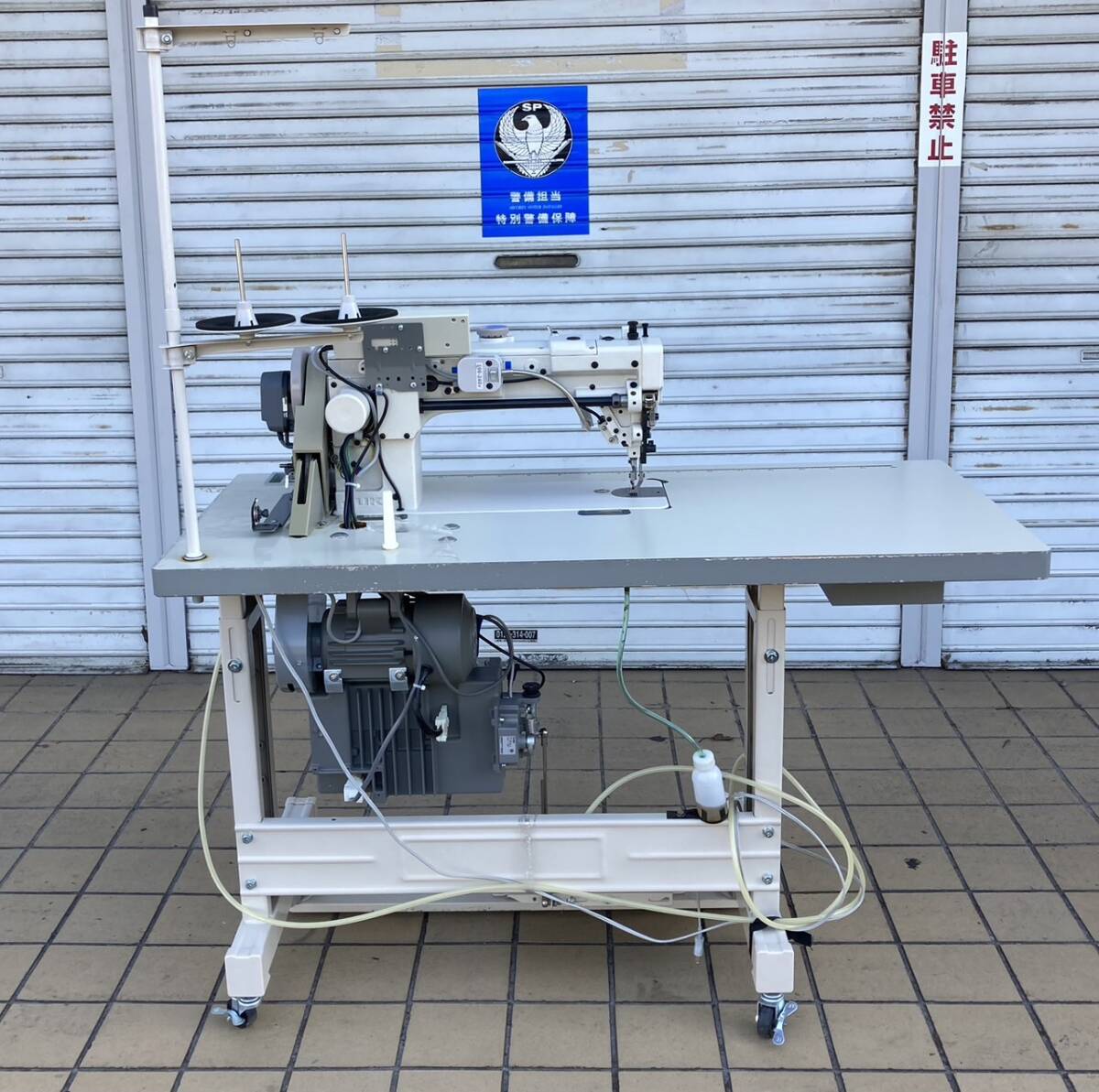 ( бытовая техника )JUKI Juki промышленность для швейная машина DU-1281-7 flat bed швейная машина [ б/у / текущее состояние товар / Kanto region внутри наша компания бесплатный рассылка / др. регион на месте сделка ограничение ]004607-①