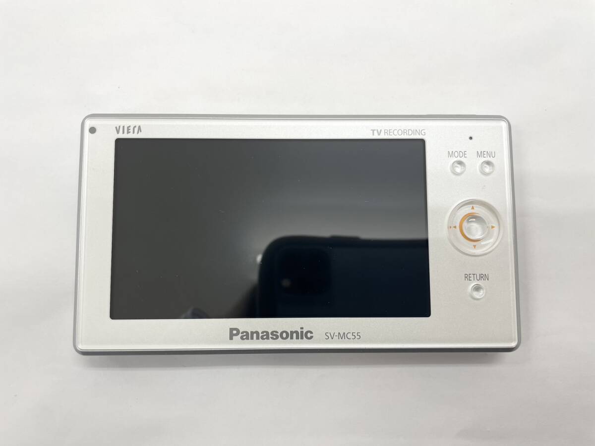 〈家電〉Panasonic パナソニック　ポータブルTV SV-MC55 日本製【中古/現状品/ジャンク品】004425-④_画像2