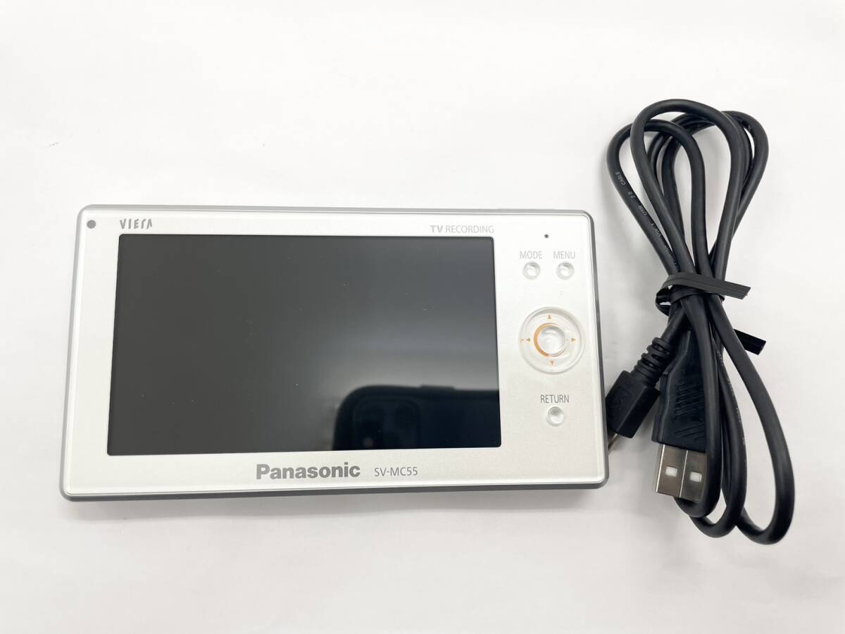 〈家電〉Panasonic パナソニック　ポータブルTV SV-MC55 日本製【中古/現状品/ジャンク品】004425-④_画像1