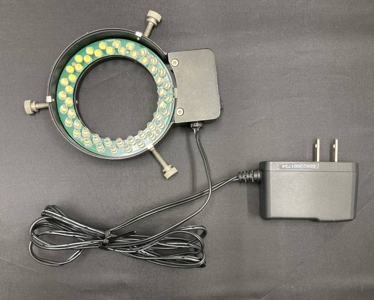 ( optics equipment )Mitutoyomitsutoyo microscope connection eye lens SWF10X SWF10X ring light attaching [ used / present condition goods ]004607-④