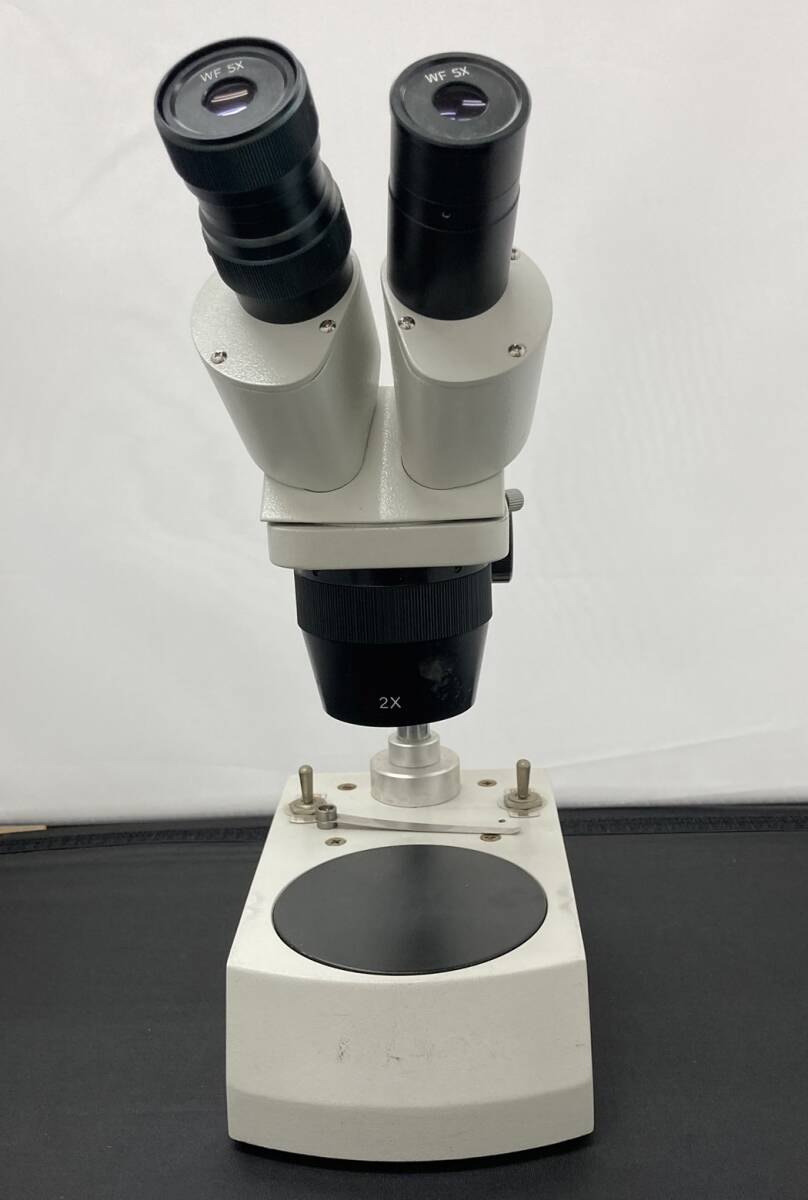 〈光学機器〉Carton カートン 顕微鏡 M-917 SCC-40 接眼レンズ WF 5X WF 5X【中古/現状品】004607-⑥_画像2