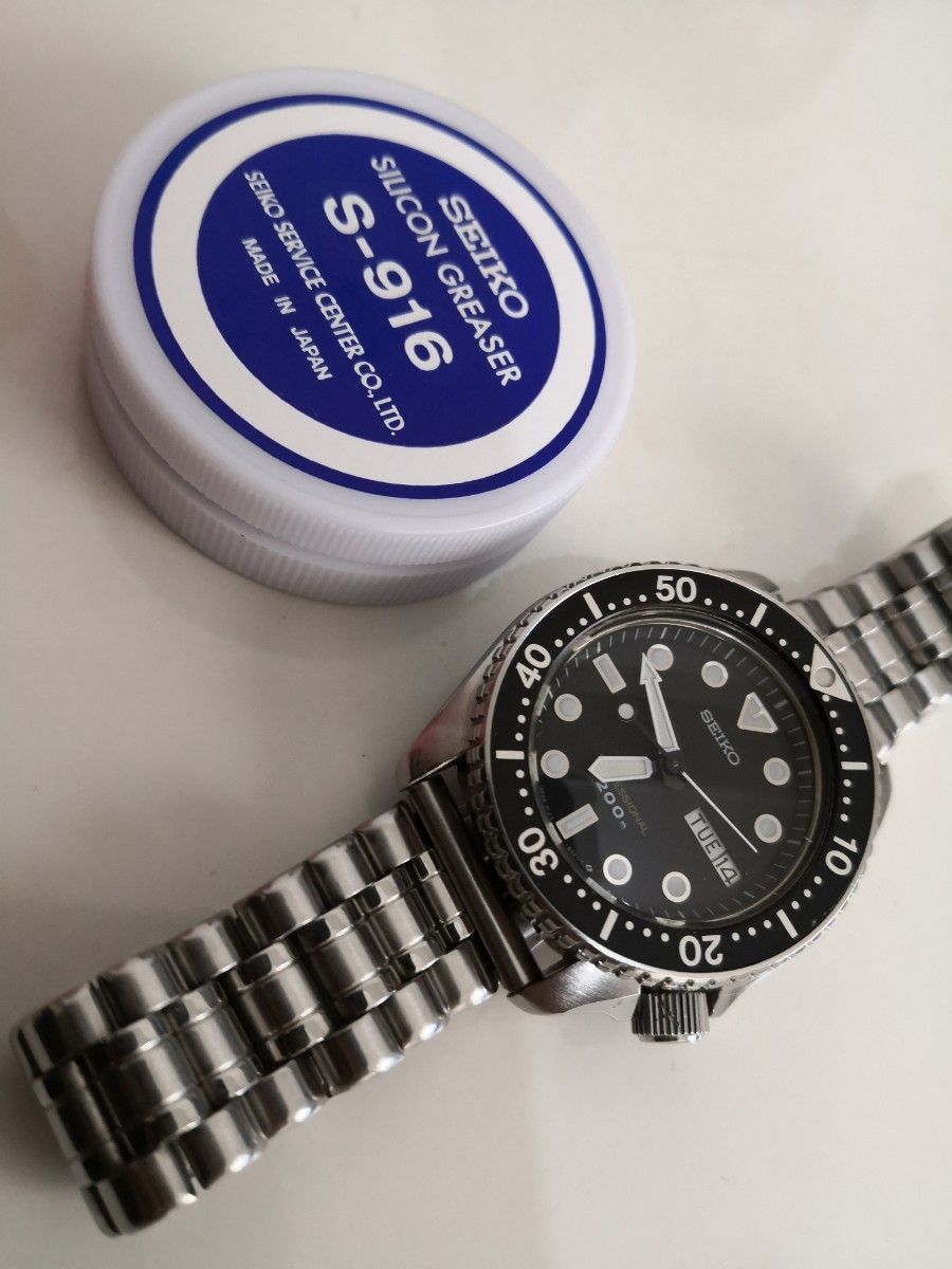 美品 セイコー プロフェッショナル ダイバー 7C43-6010 SEIKO DIVER 200M クオーツ