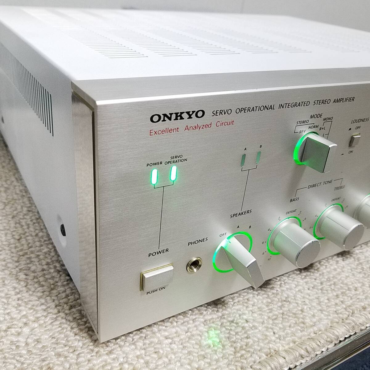 Onkyo A-817D[LED Trance EDITION/ прекрасный товар полное обслуживание совершенно рабочий товар ]