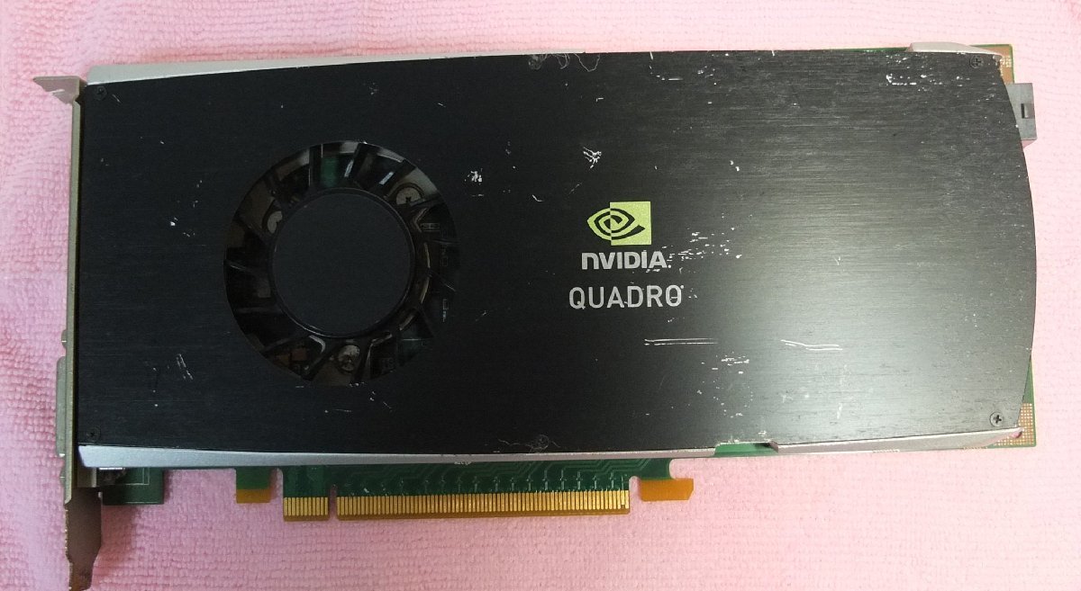 グラフィックボード NVIDIA Quadro FX3800 1GB DVI-D×1/Displayport×2 ②_写真はサンプルです