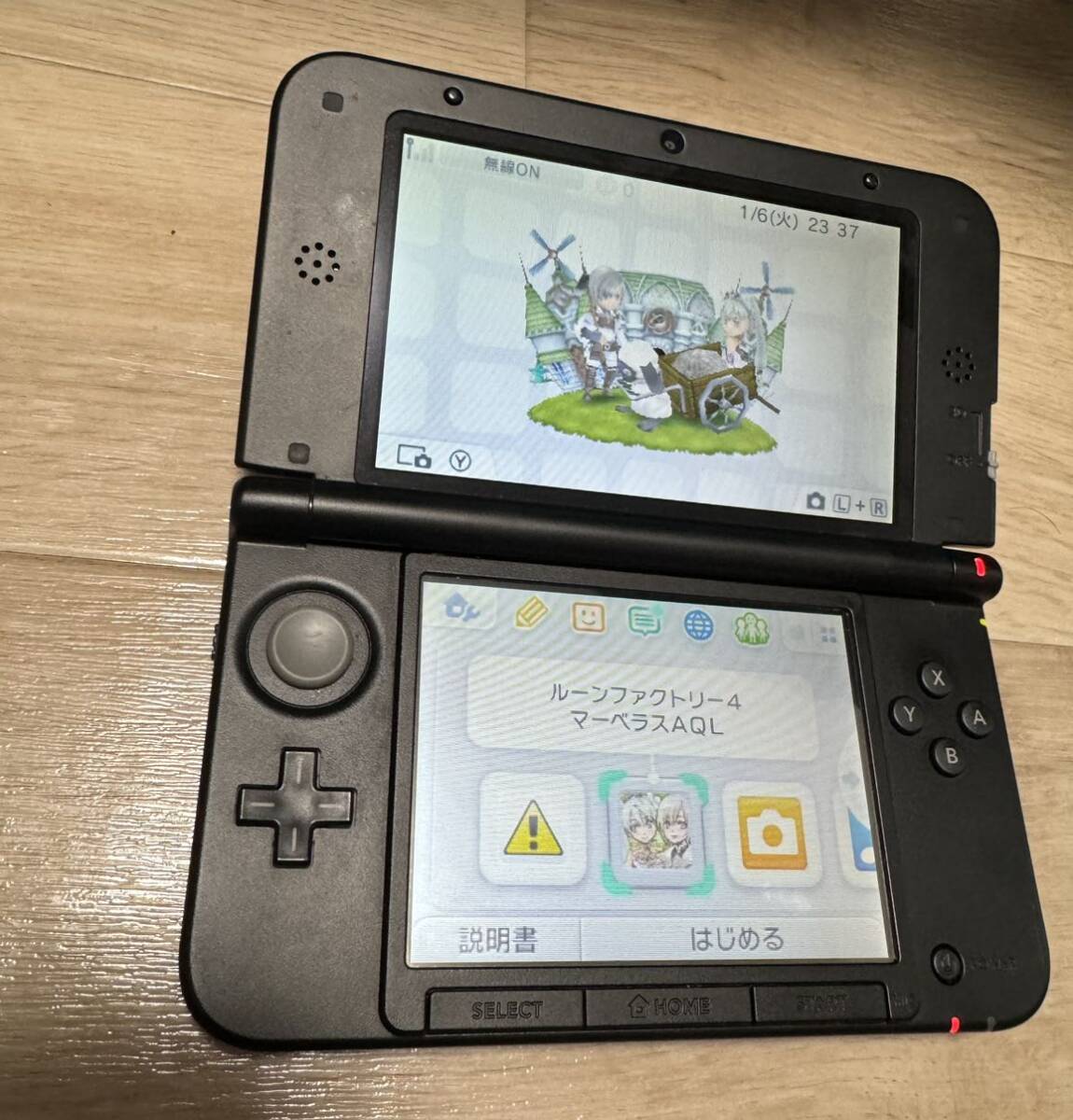 【限定版】ニンテンドー3DS LL 本体 ゴア マガラブラック 本体 Nintendo 任天堂 ブラック モンハン 送料無料の画像2