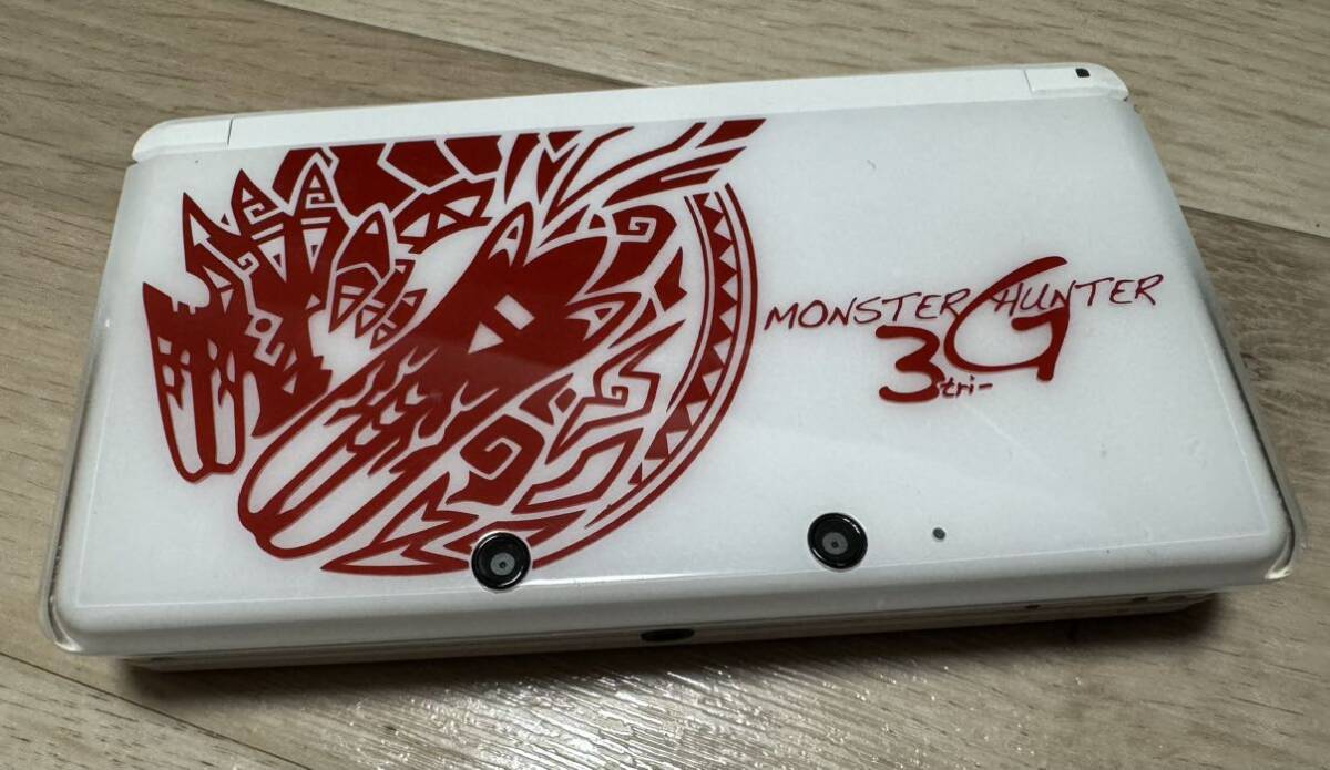 限定版 Nintendo 3DS 本体 ニンテンドー 任天堂 MONSTER HUNTER 3G モンハン NINTENDO 送料無料_画像1