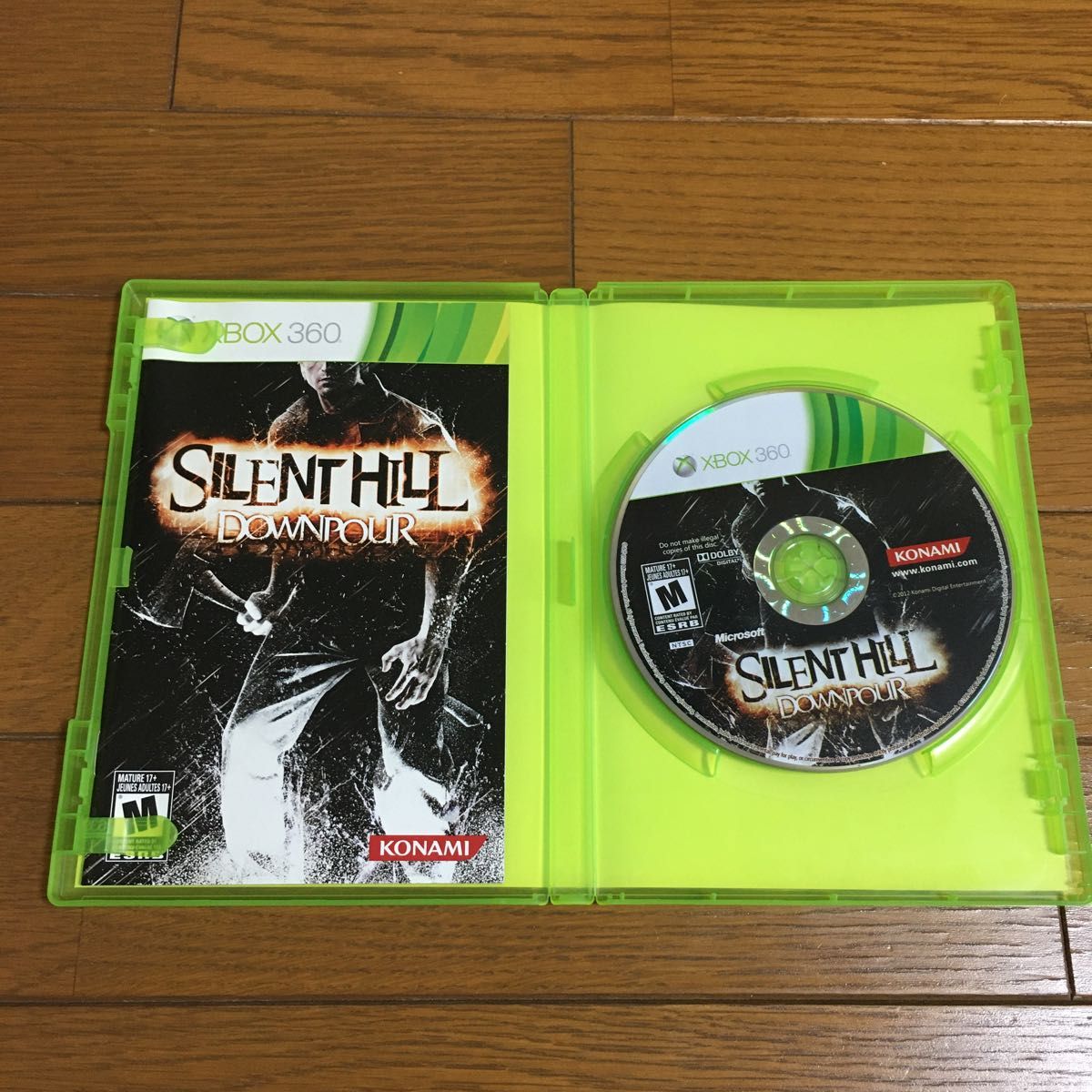 美品】 XBOX360 Silent Hill DOWNPOUR サイレントヒル 美品】 XBOX360 Silent Hill DOWNPOUR サイレントヒル