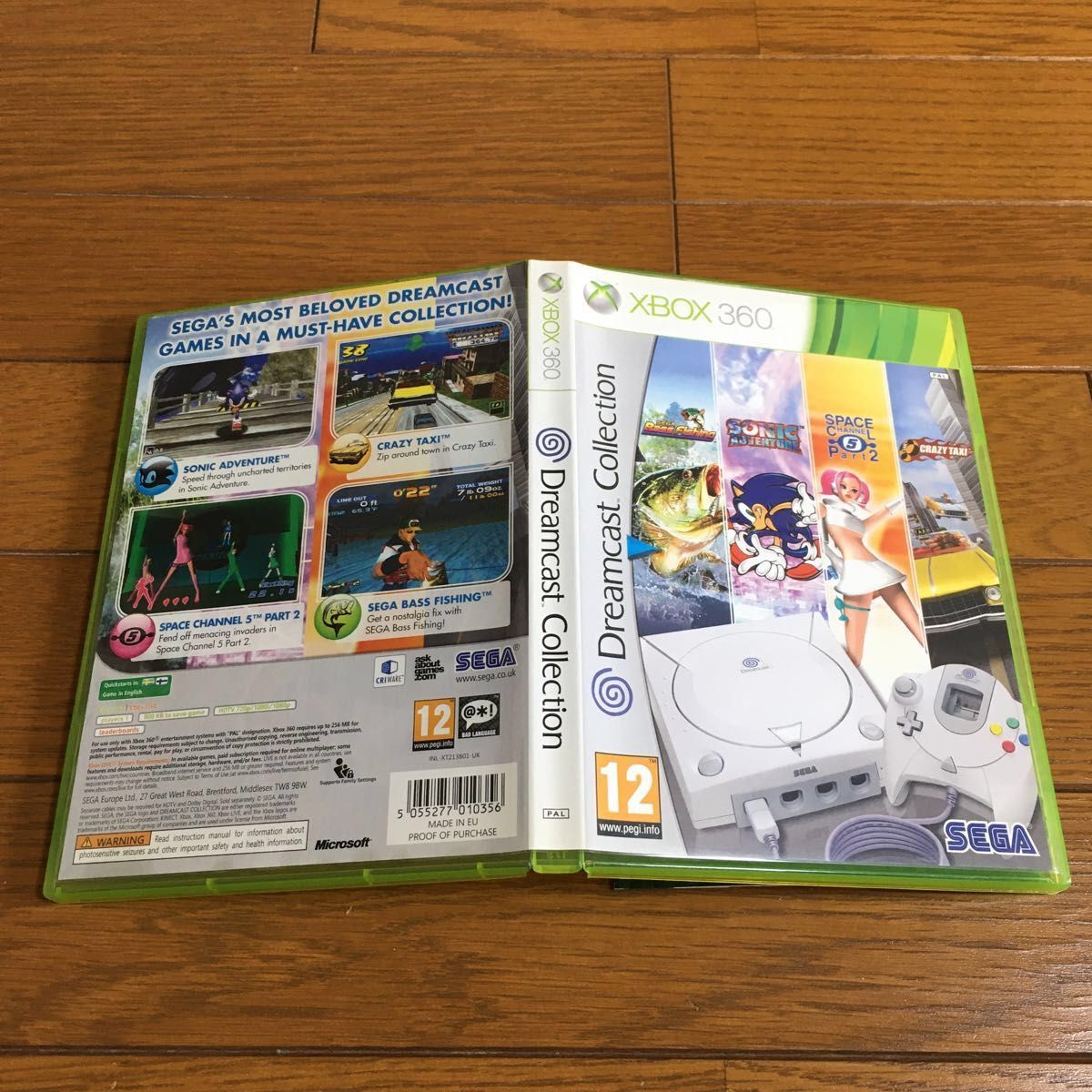 【美品】 XBOX360 ドリームキャストコレクション Dreamcast collection 海外版 クレイジータクシー　他