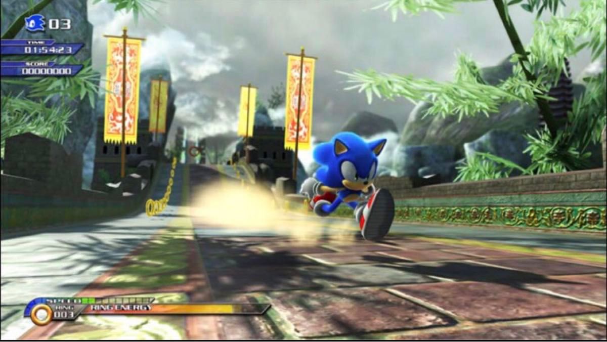 XBOX360 Sonic Unleashed ソニック ワールドアドベンチャー　アジア版