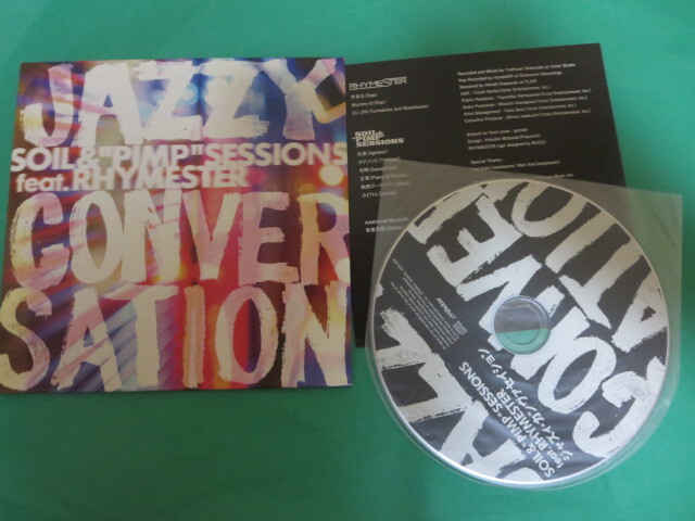 SOIL&PIMP SESSIONS feat. RHYMESTER JAZZY CONVERSATION ライムスター　ソイル・アンド・ピンプ・セッションズ_画像1