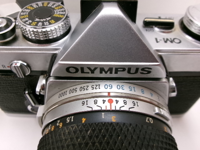 OLYMPUS　オリンパス　フィルムカメラ　OM-1/OM-SYSTEM　F.ZUIKO　AUTO-S　50mm　F1.8　ジャンク出品_画像3