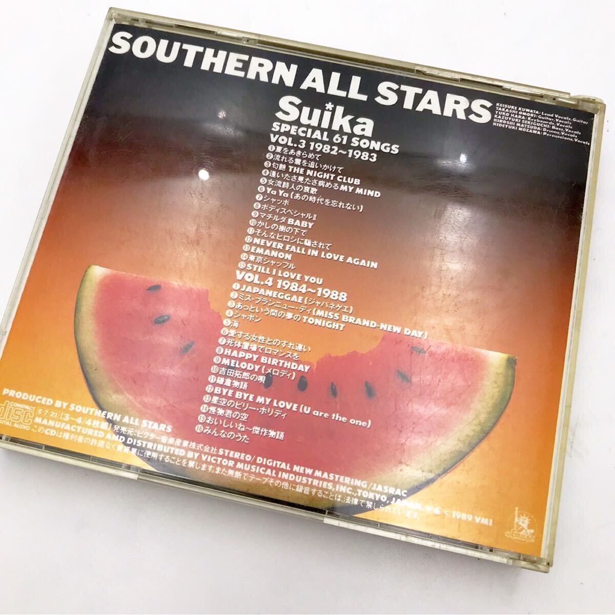  Southern All Stars Suika SOUTHERN ALL STARS SPECIAL 61 SONGS альбом sa The n тутовик рисовое поле ..... ограничение в жестяной банке 4CD[NK6037]