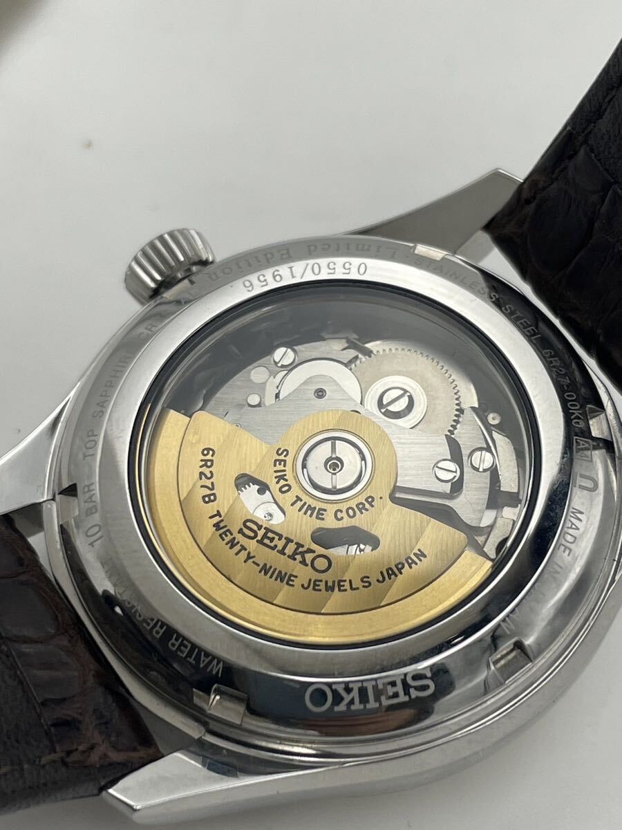 美品 SEIKO セイコー プレザージュ セイコー創業135周年記念 自動巻腕時計60周年記念限定モデル 自動巻き SARW027 6R27-00K0【NK6001】の画像6