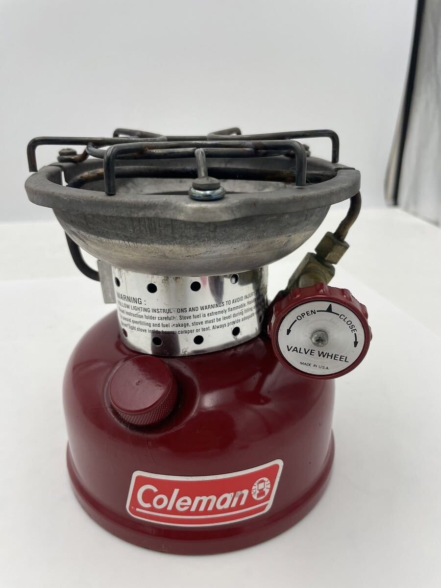 USA製 Coleman Classic 502-455J 502A429J コールマン クラシック シングルバーナー キャンプ アウトドア ヴィンテージ【NK6085】_画像4