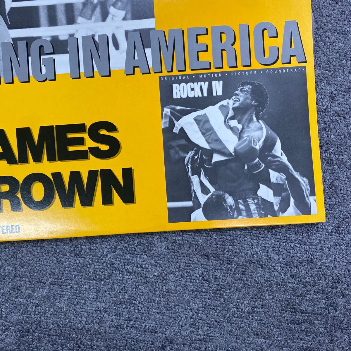 0539 見本盤非売品帯付 ジェームス・ブラウン James Brown / Living In America■Scotti Bros. Records/PR-89Curtis Mayfield 動作未確認の画像3