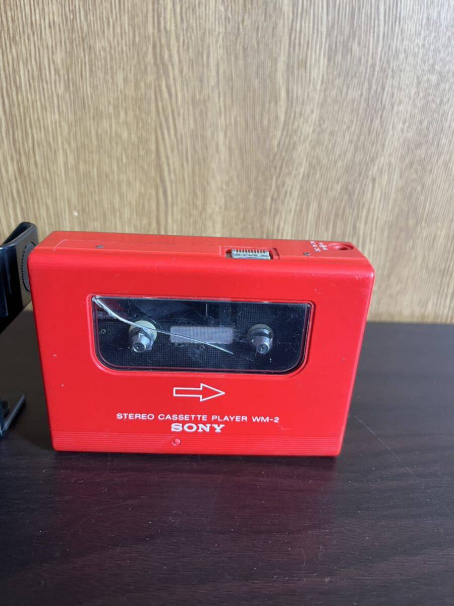 SONY cassette Walkman WM-2 operation no check 