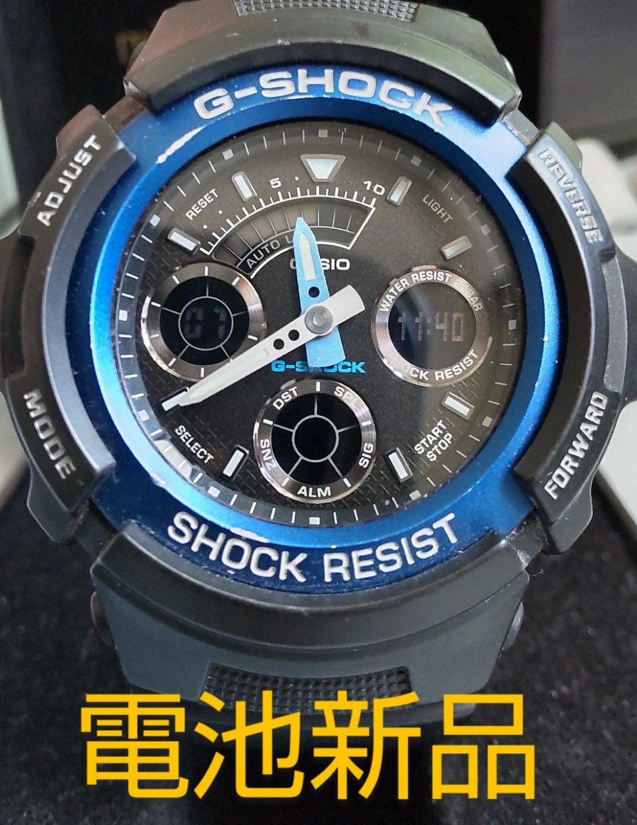 CASIO G-SHOCK AW-591電池新品 カシオGショック　5月5日交換済み