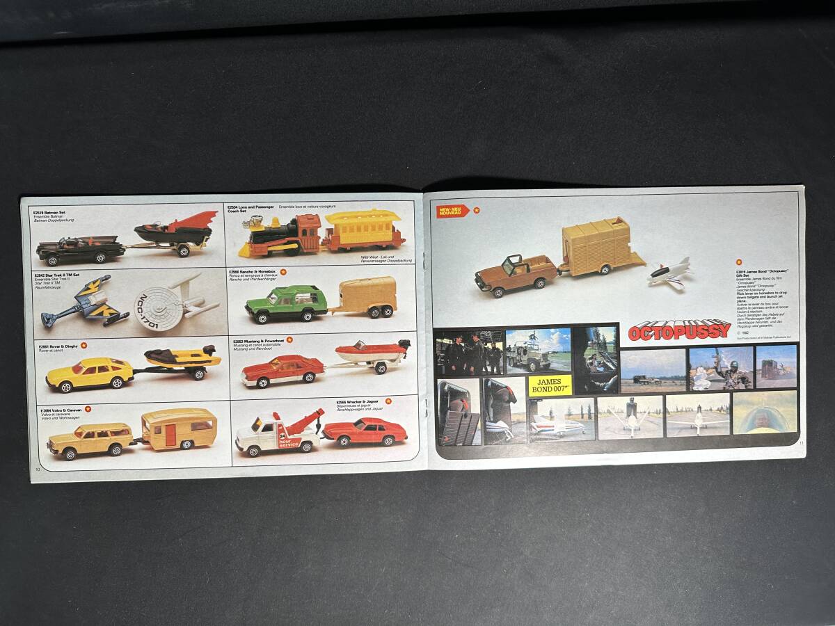 【数量限定】1983年 コーギー カタログ CORGI CATALOG 当時物 英語版 / ミニカー / ミニチュアカー 【 貴重品 】の画像6