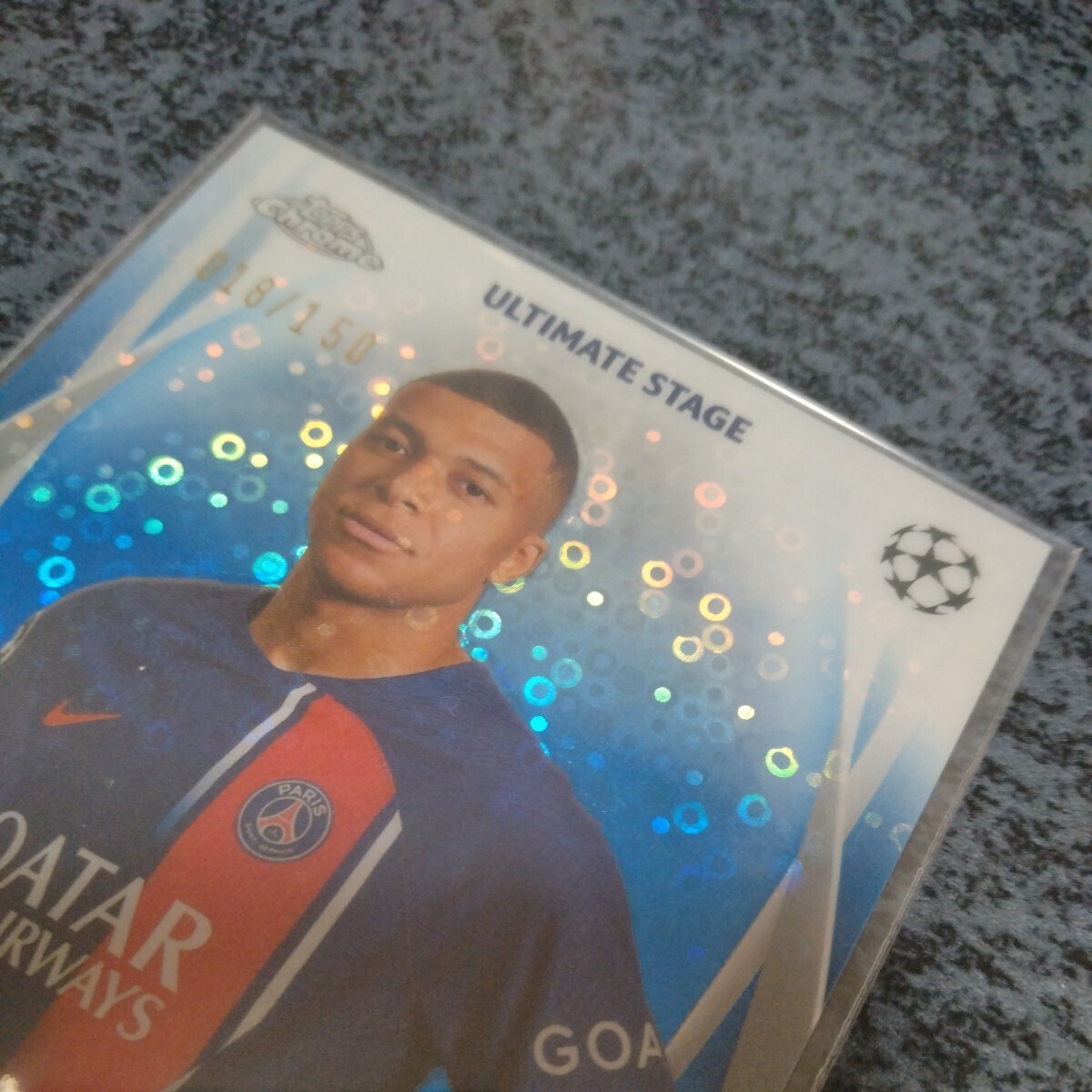 エムバペ　☆150シリアル☆　TOPPS　サッカーカード　パリサンジェルマン　UEFA　 Club　Competitions　トレカ　SOCCER 　リーグアン　CL_画像8