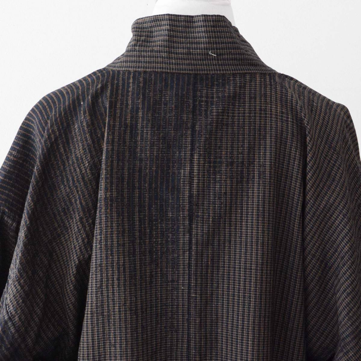 羽織 着物 襤褸 ジャパンヴィンテージ 昭和初期頃 リメイク素材 Haori Jacket Boro Kimono Japan Vintage_画像10