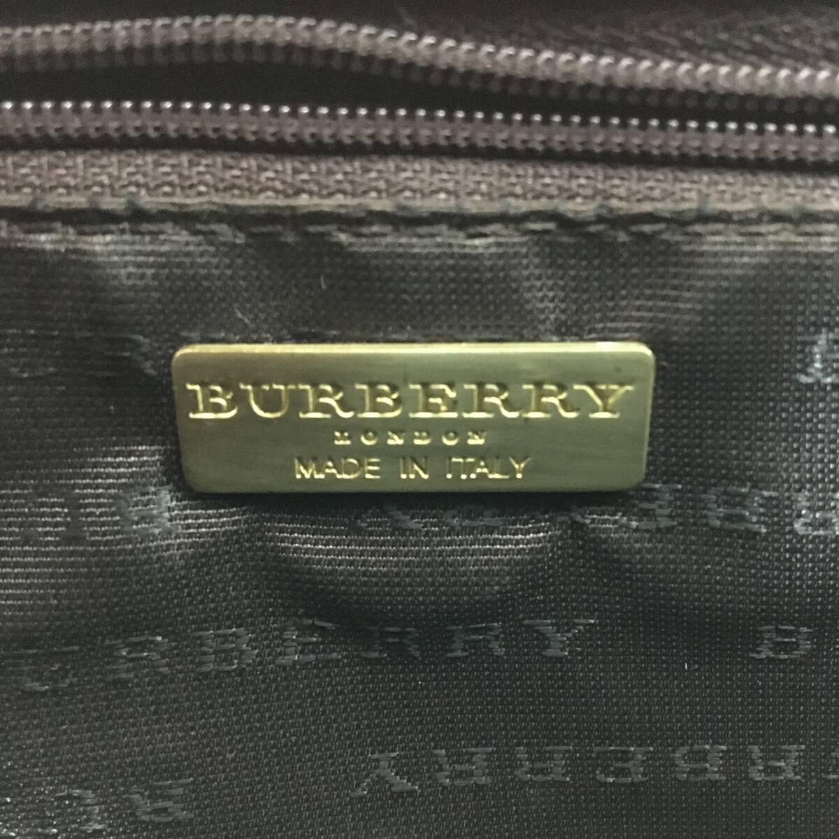 46426 Burberry Burberry London сумка сумка "Boston bag" noba проверка Mini рука PVC