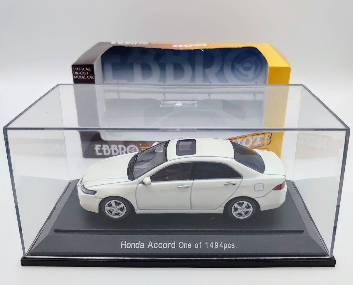 未使用 EBBRO エブロ1/43 Honda Accord One of 1494pcs ホンダ アコード の画像7