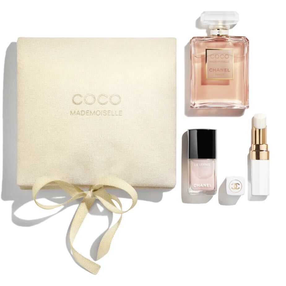 ★レア★新品 未使用★非売品★ CHANEL シャネル ポーチ ココ マドモアゼル COCO ロゴ ココマーク 香水 ノベルティ 母の日 ベージュ 箱付_画像8