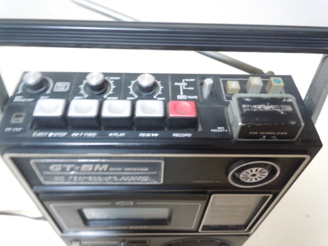 SHARP 縦型 RD-250   FM/AM受信  カセットは不良   １００円からの画像3