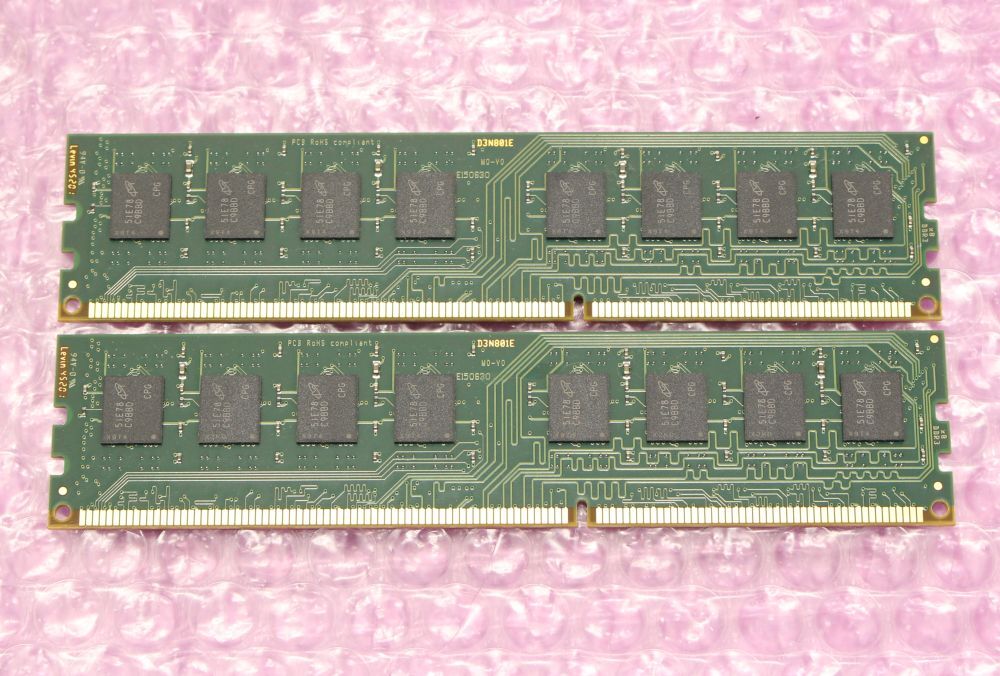 PC3-12800U(DDR3-1600)-8GB×2枚★合計16GB/Crucialの画像3