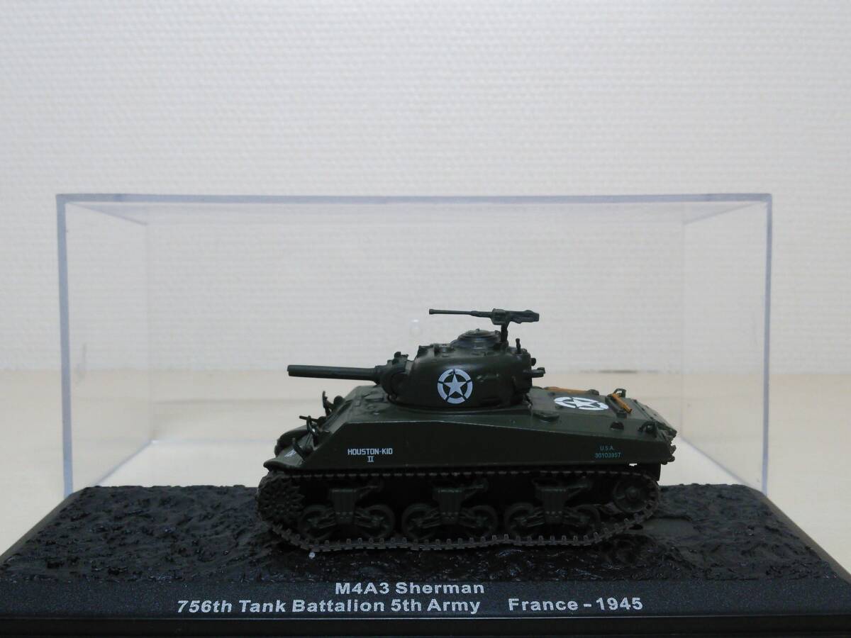 ◆07 DeA デアゴスティーニ 定期購読 隔週刊コンバット・タンク・コレクション No.7 M4A3 Sherman M4A3シャーマン (フランス・1945) IXO_画像6