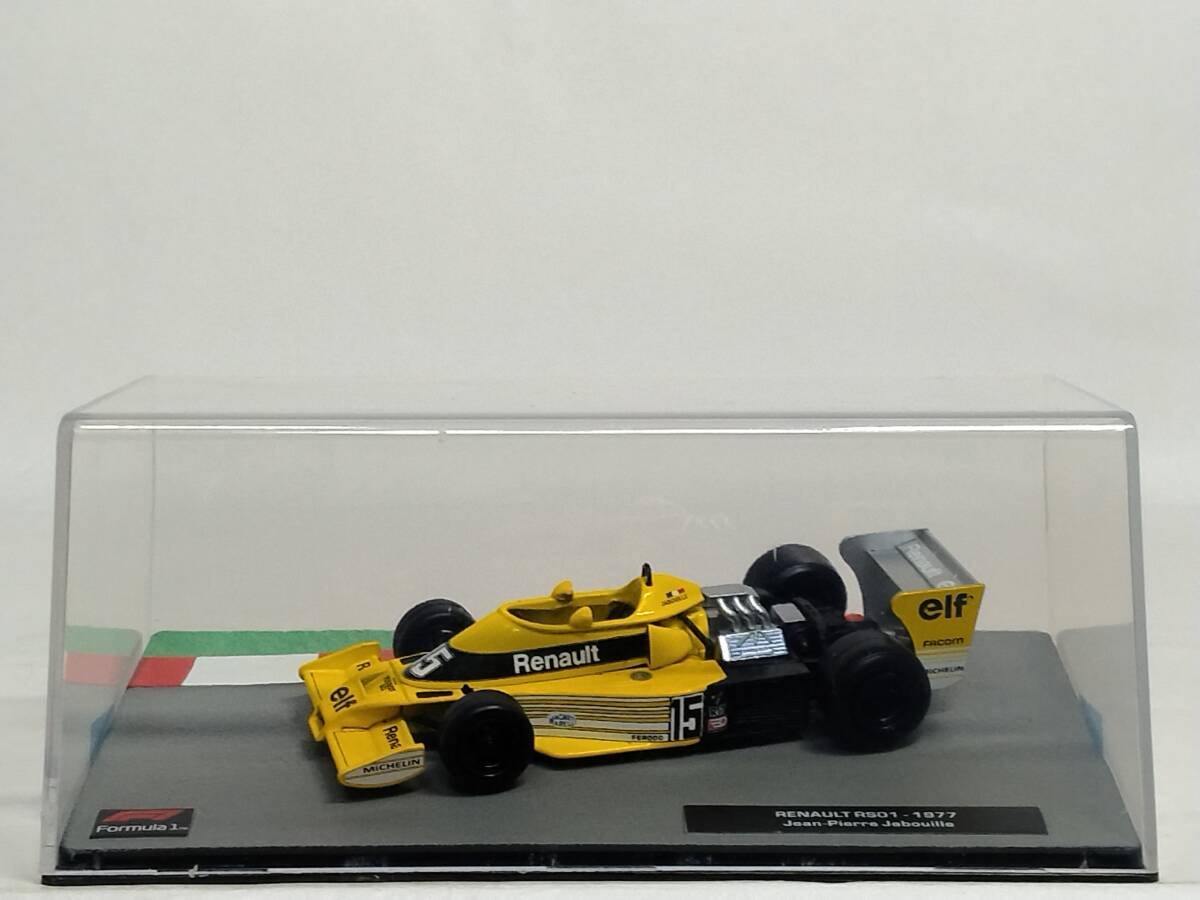 ●69 DeA デアゴスティー二 隔週刊F1マシンコレクション No.69 ルノーRS01 RENAULT RS01〈ジャン-ピエール・ジャブイーユ〉1977 IXO_画像2