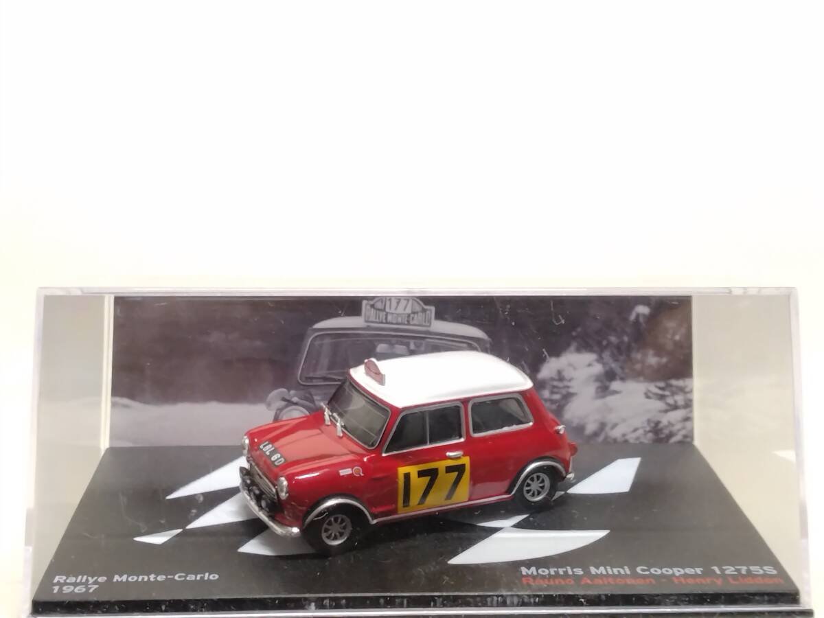 ○13 デアゴスティーニ 書店販売 隔週刊ラリーカーコレクション No.13 モーリス・ミニ・クーパー1275S Morris Mini Cooper 1275S (1967) _画像5